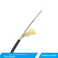 Wanbao 1 core SM G652D outdoor armored 3.0mm military tactical field fiber optic cable with TPU jacket